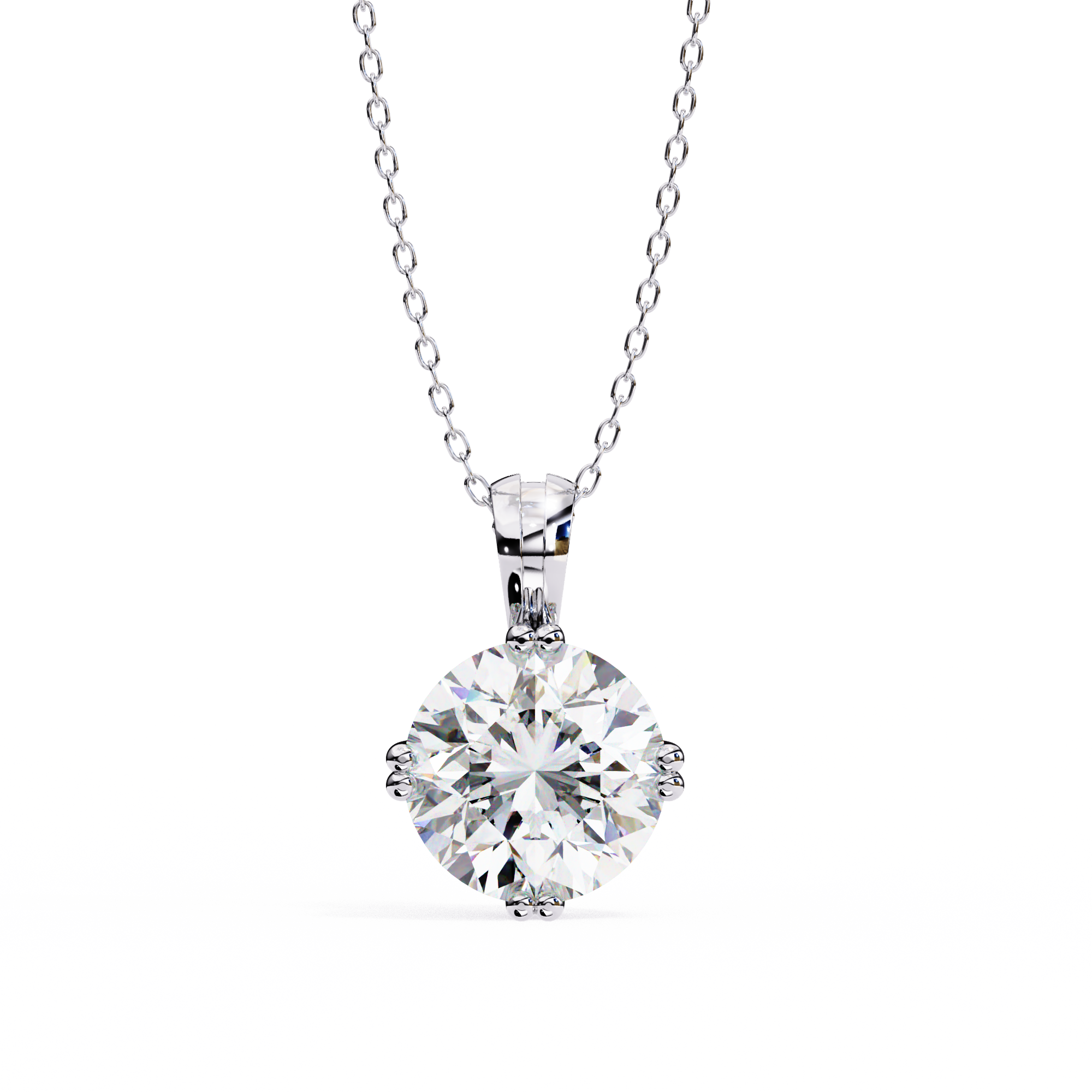 Slim Bar Diamond Pendant