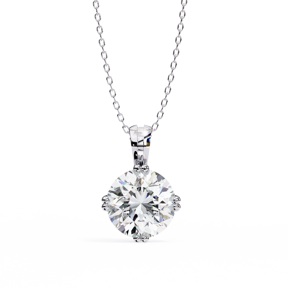 Slim Bar Diamond Pendant
