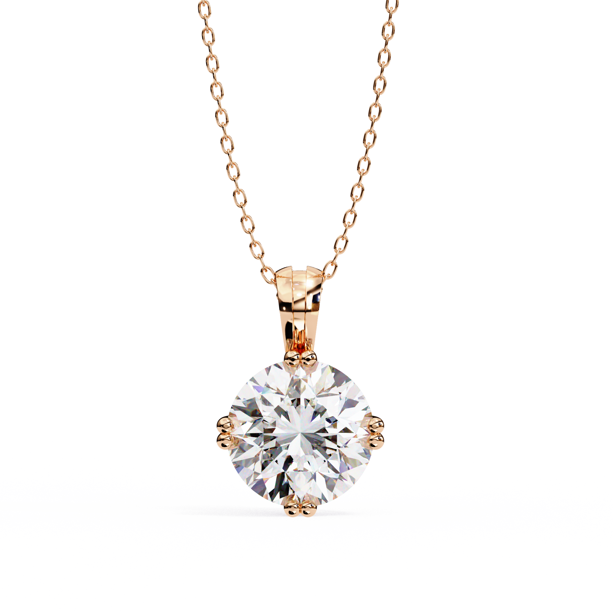 Slim Bar Diamond Pendant