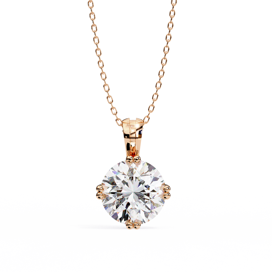 Slim Bar Diamond Pendant