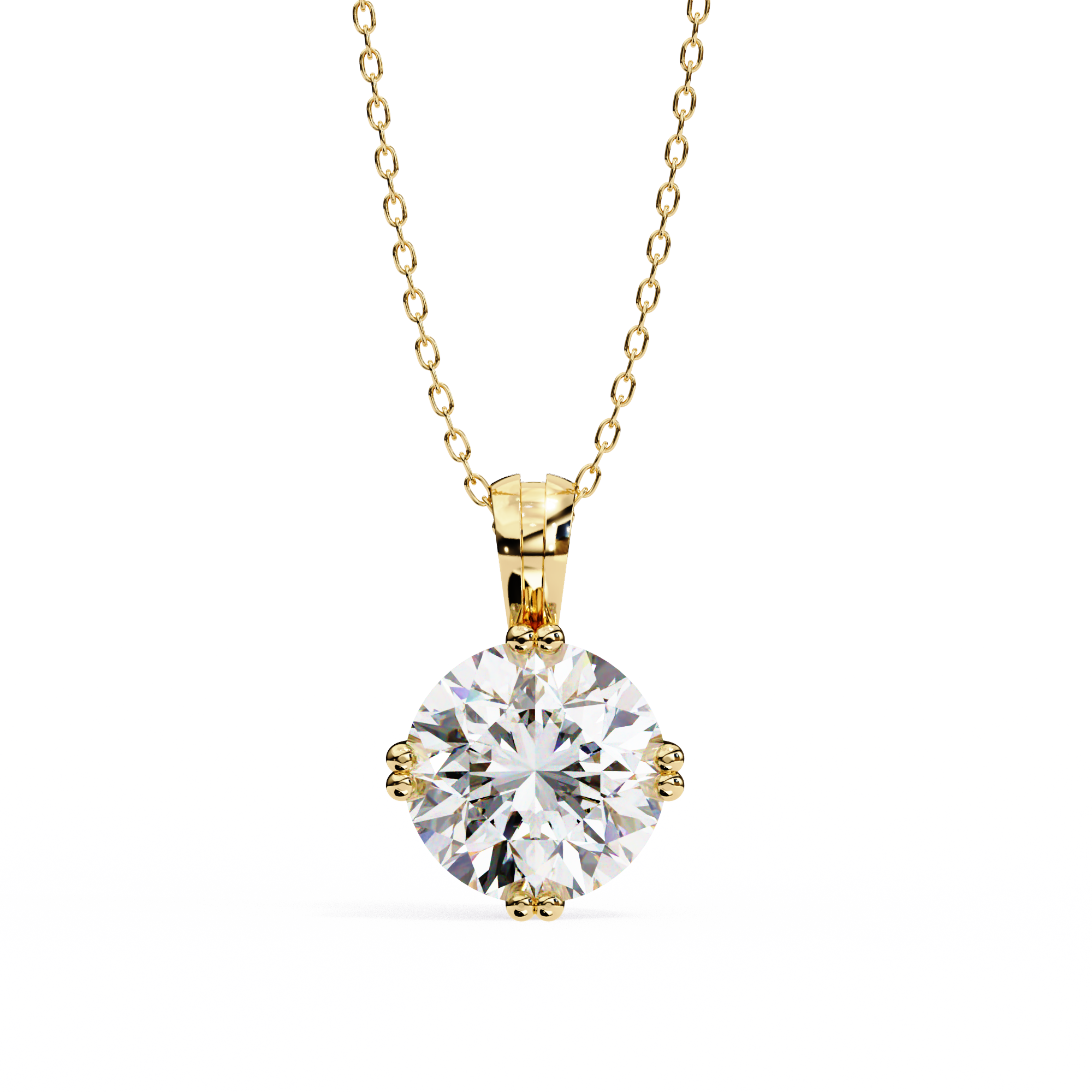 Slim Bar Diamond Pendant