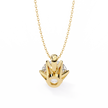 Diamond Circle Halo Pendant