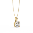 Crescent Diamond Pendant