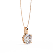 Crescent Diamond Pendant