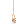 Crescent Diamond Pendant