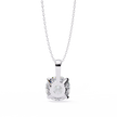Crescent Diamond Pendant