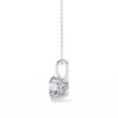 Crescent Diamond Pendant
