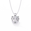 Crescent Diamond Pendant