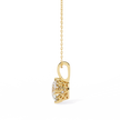 Petite Diamond Halo Pendant