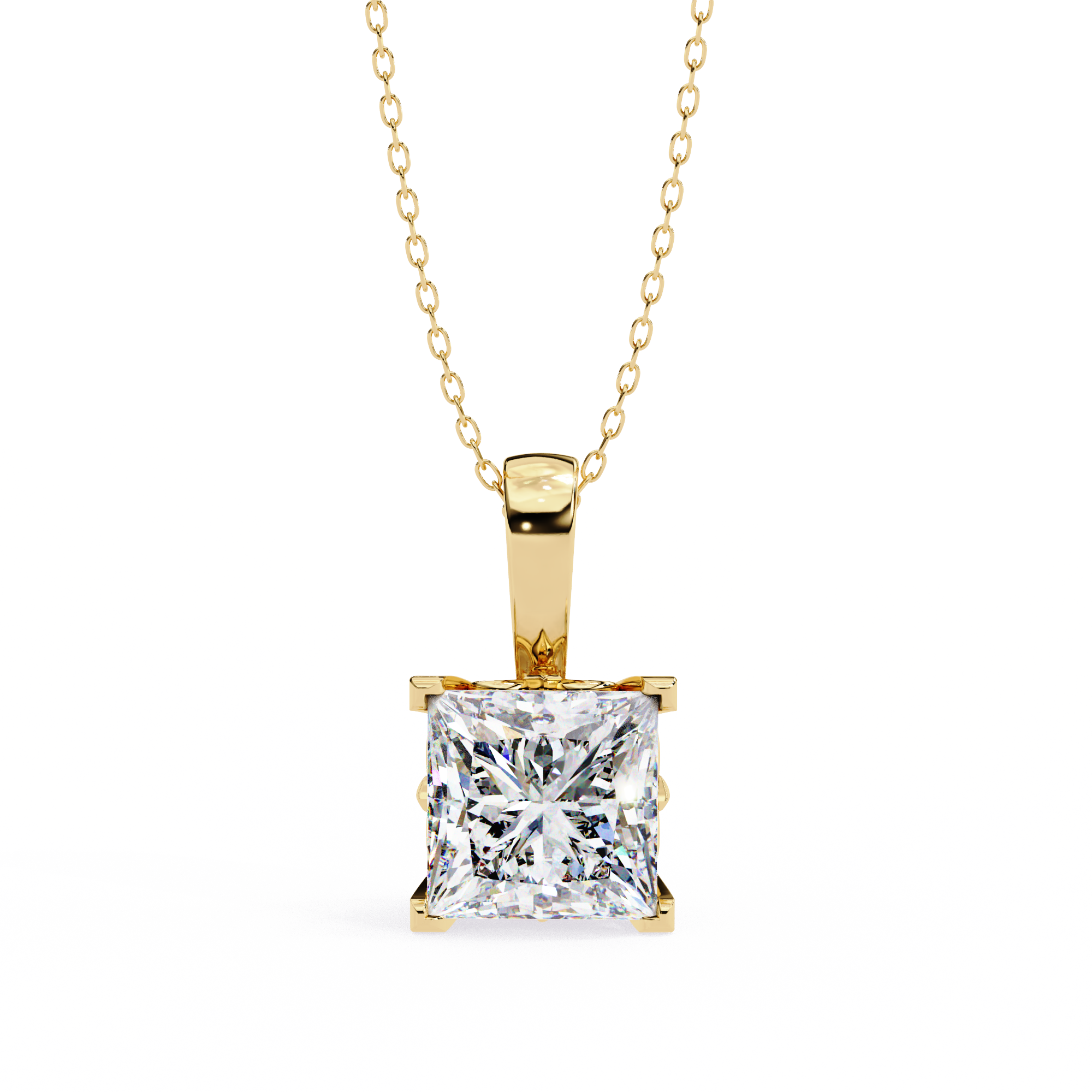 Fleur Diamond Pendant