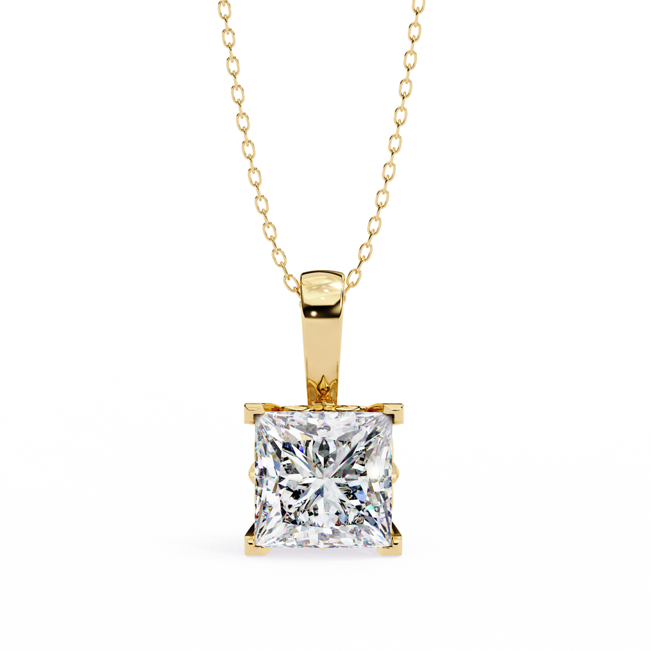 Fleur Diamond Pendant
