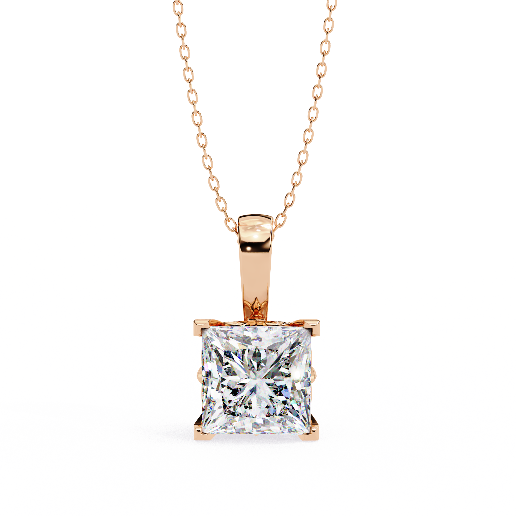 Fleur Diamond Pendant
