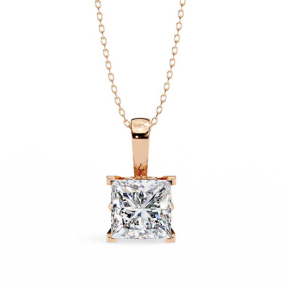Fleur Diamond Pendant