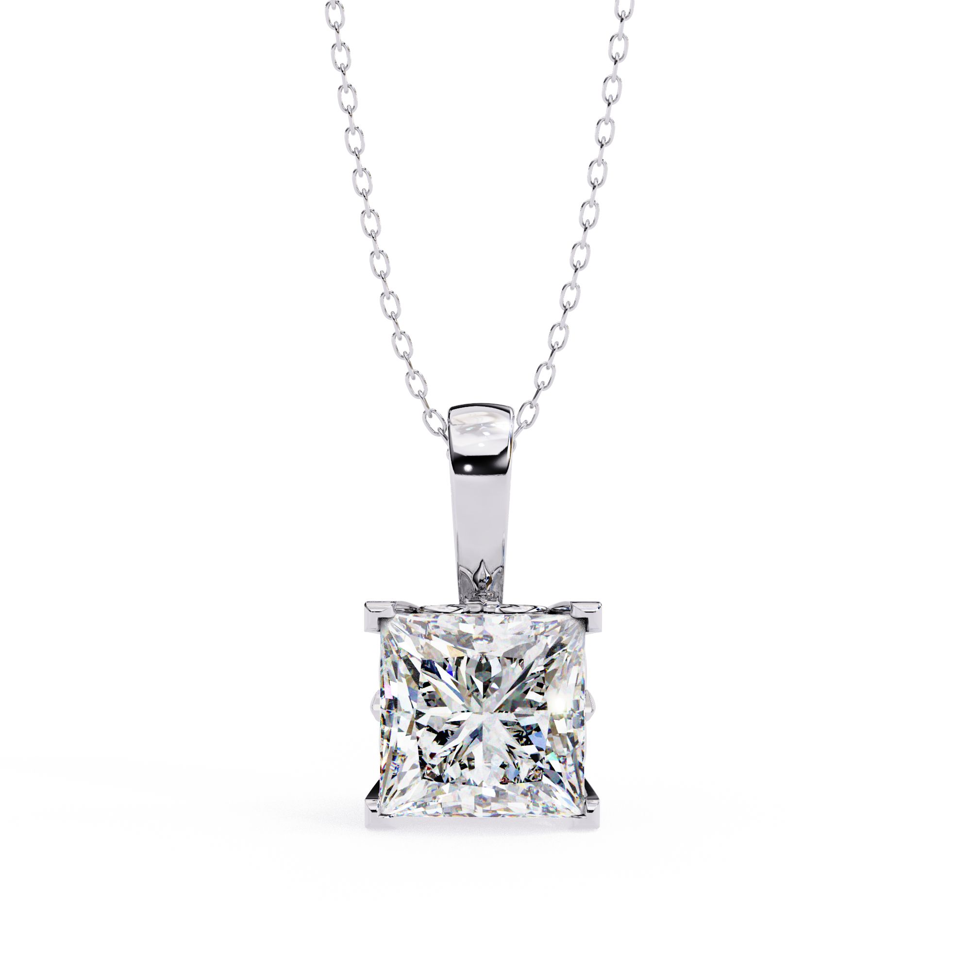Fleur Diamond Pendant
