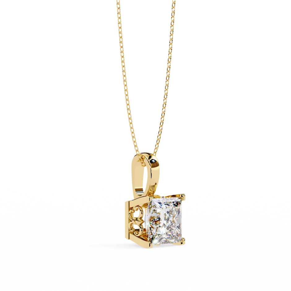 Fleur Diamond Pendant