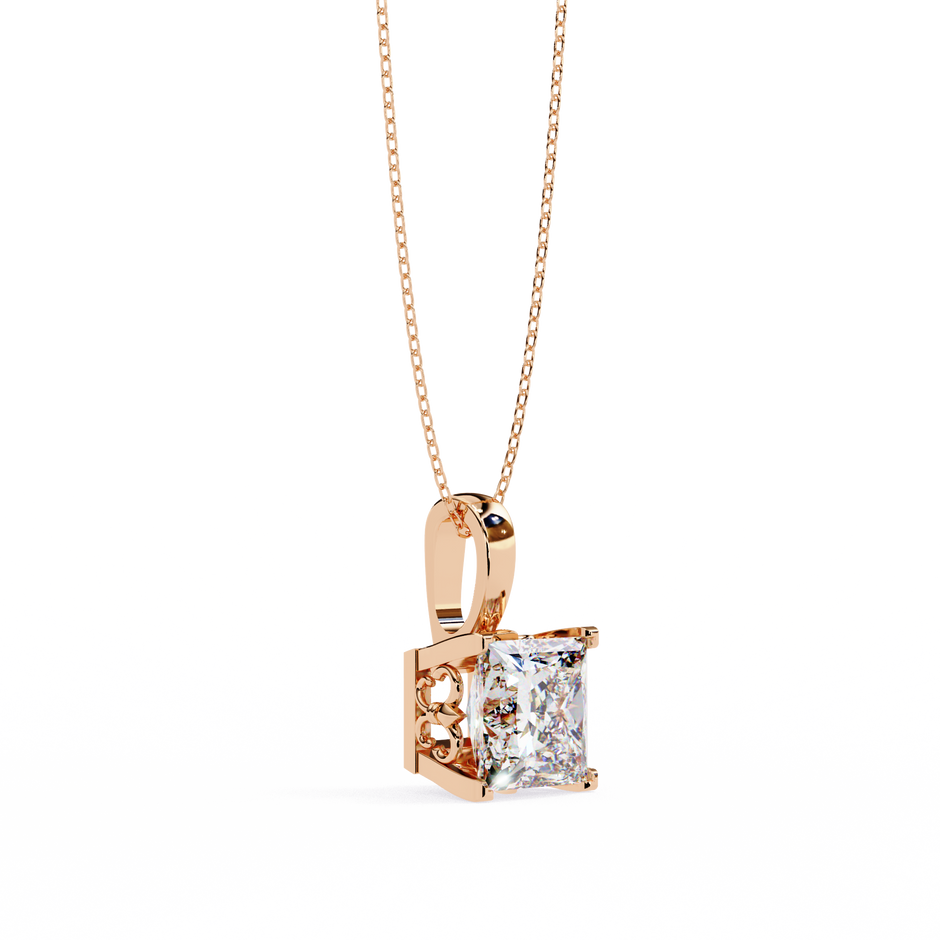 Fleur Diamond Pendant