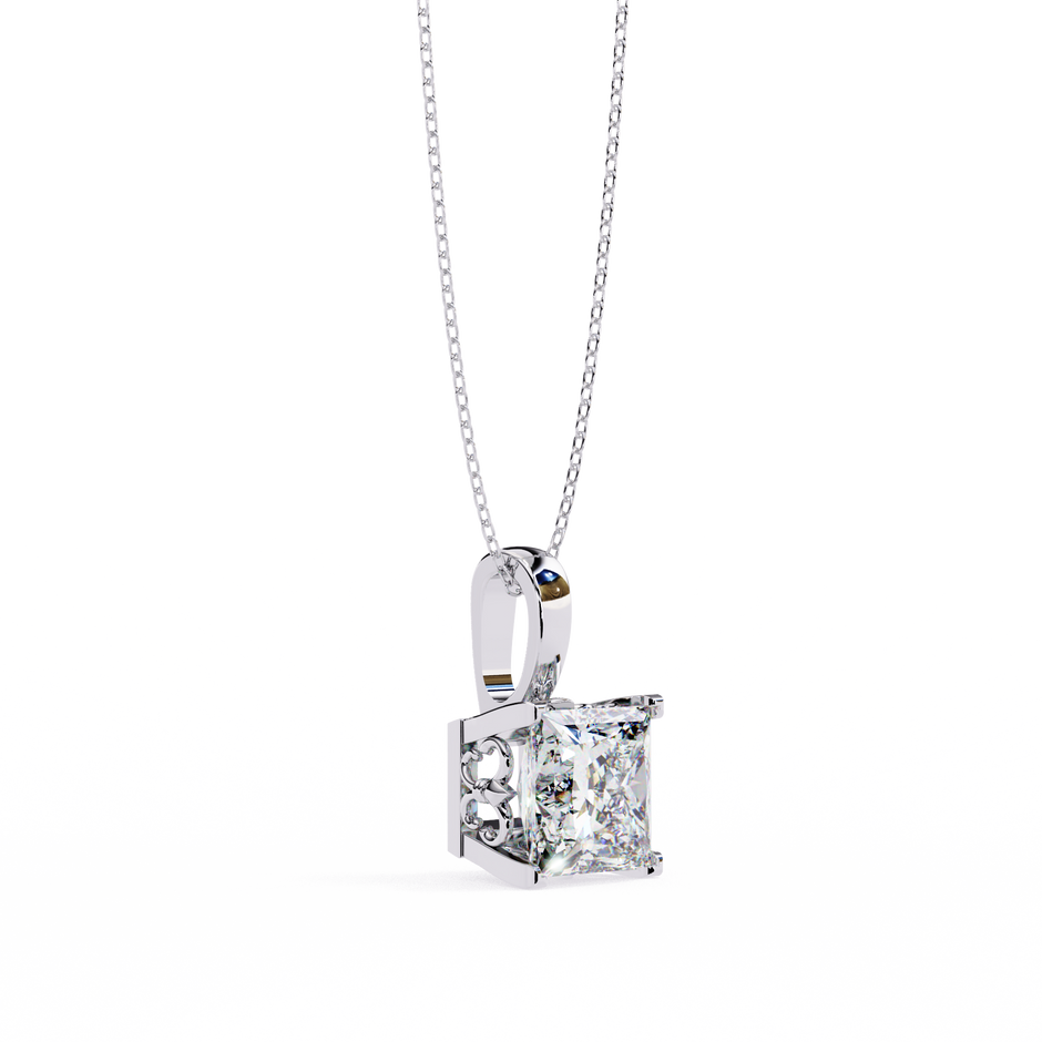 Fleur Diamond Pendant