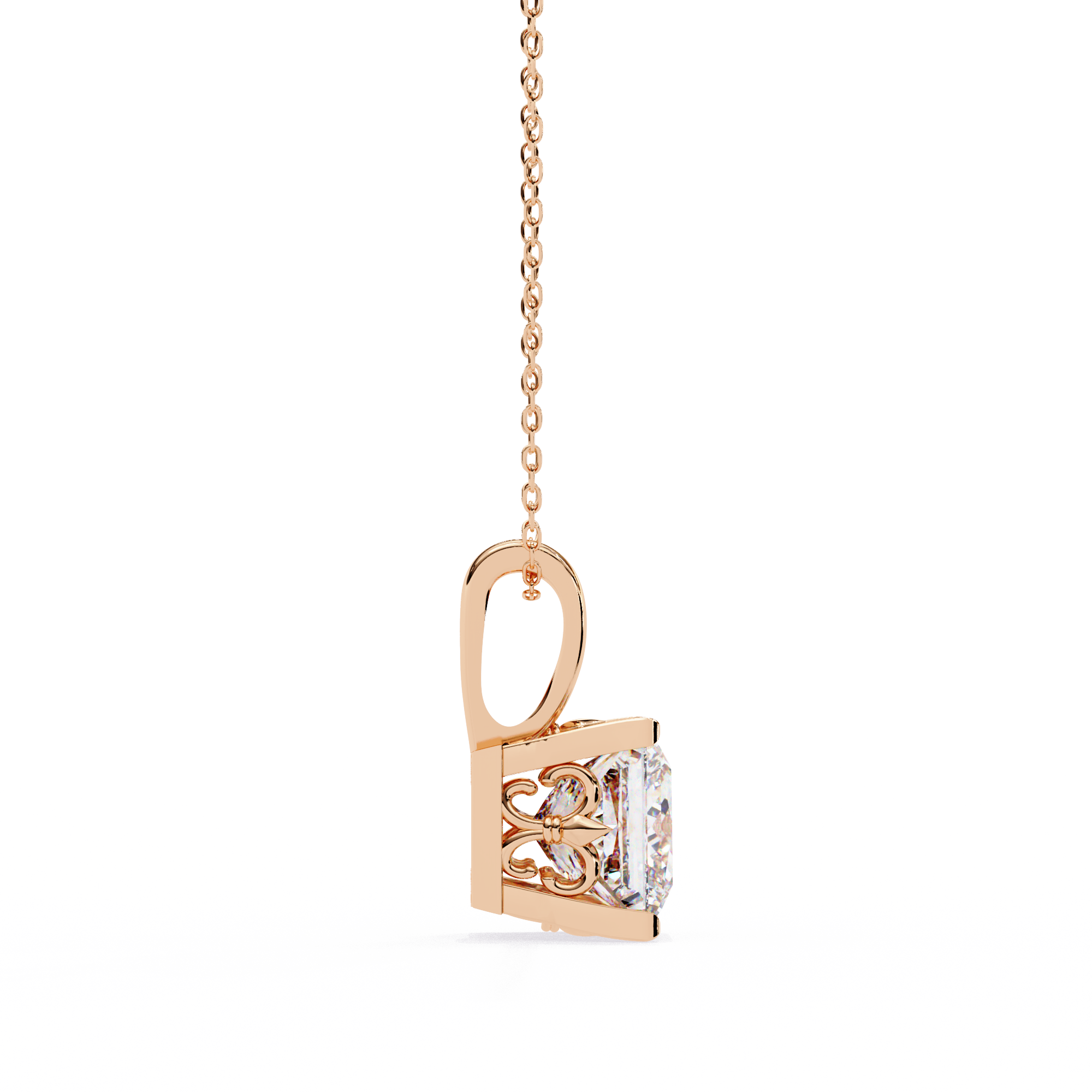 Fleur Diamond Pendant