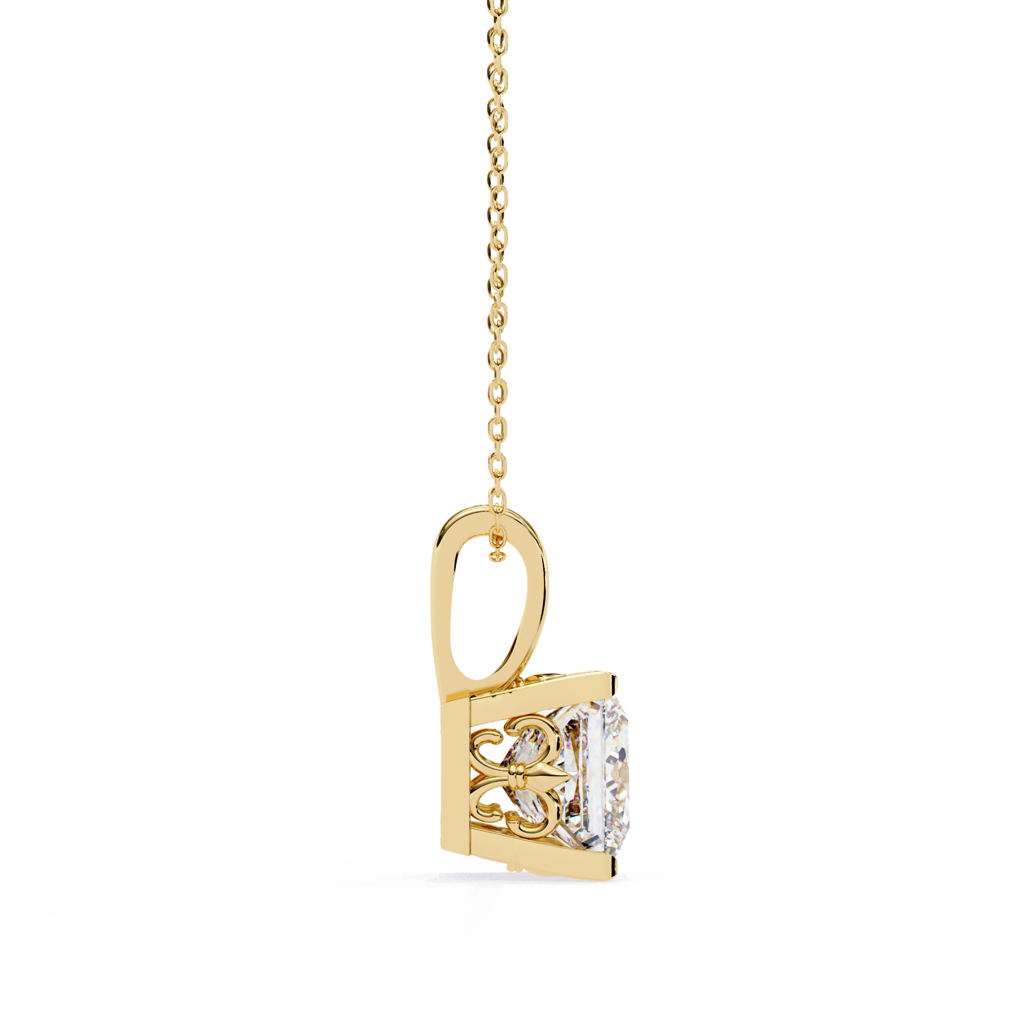 Fleur Diamond Pendant
