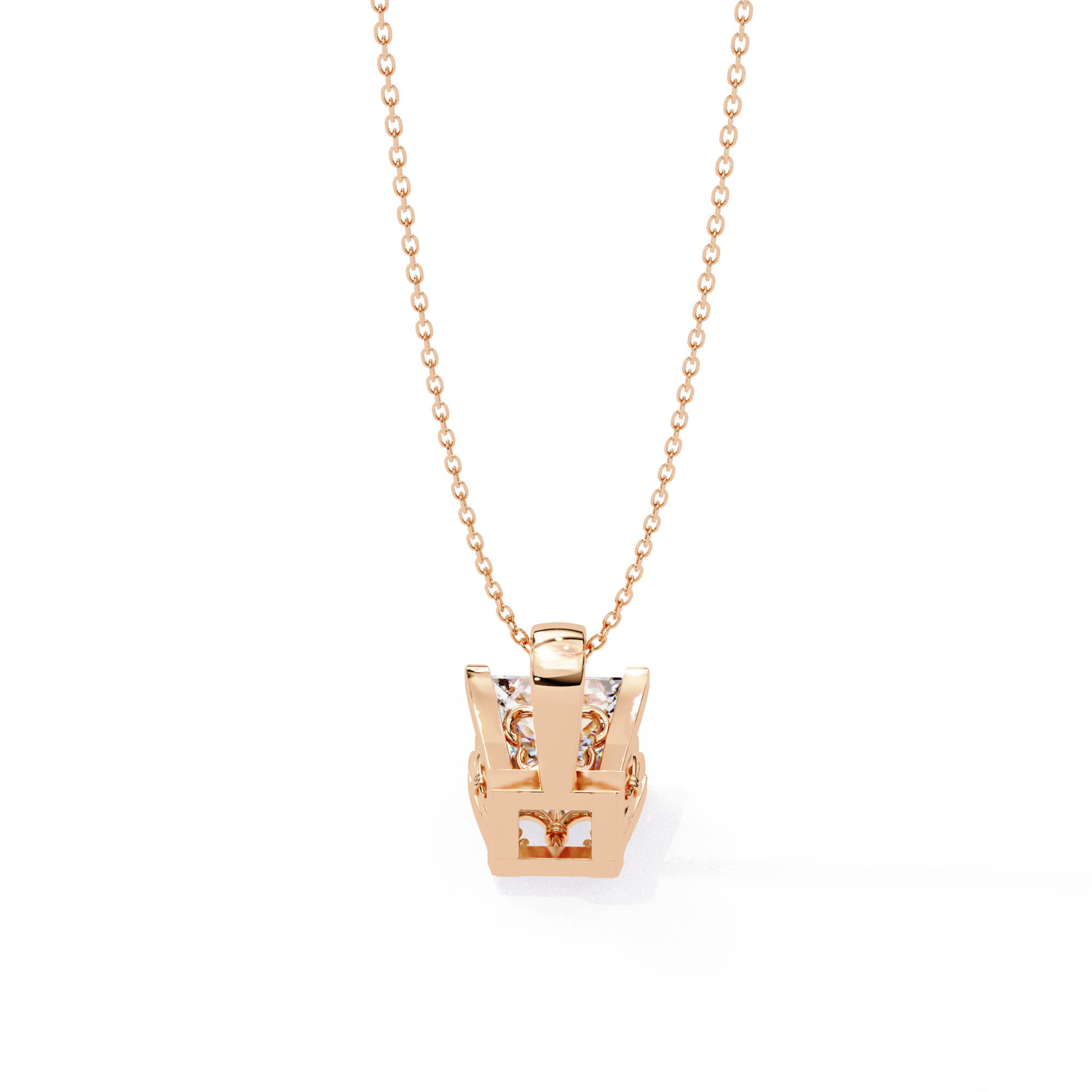Fleur Diamond Pendant
