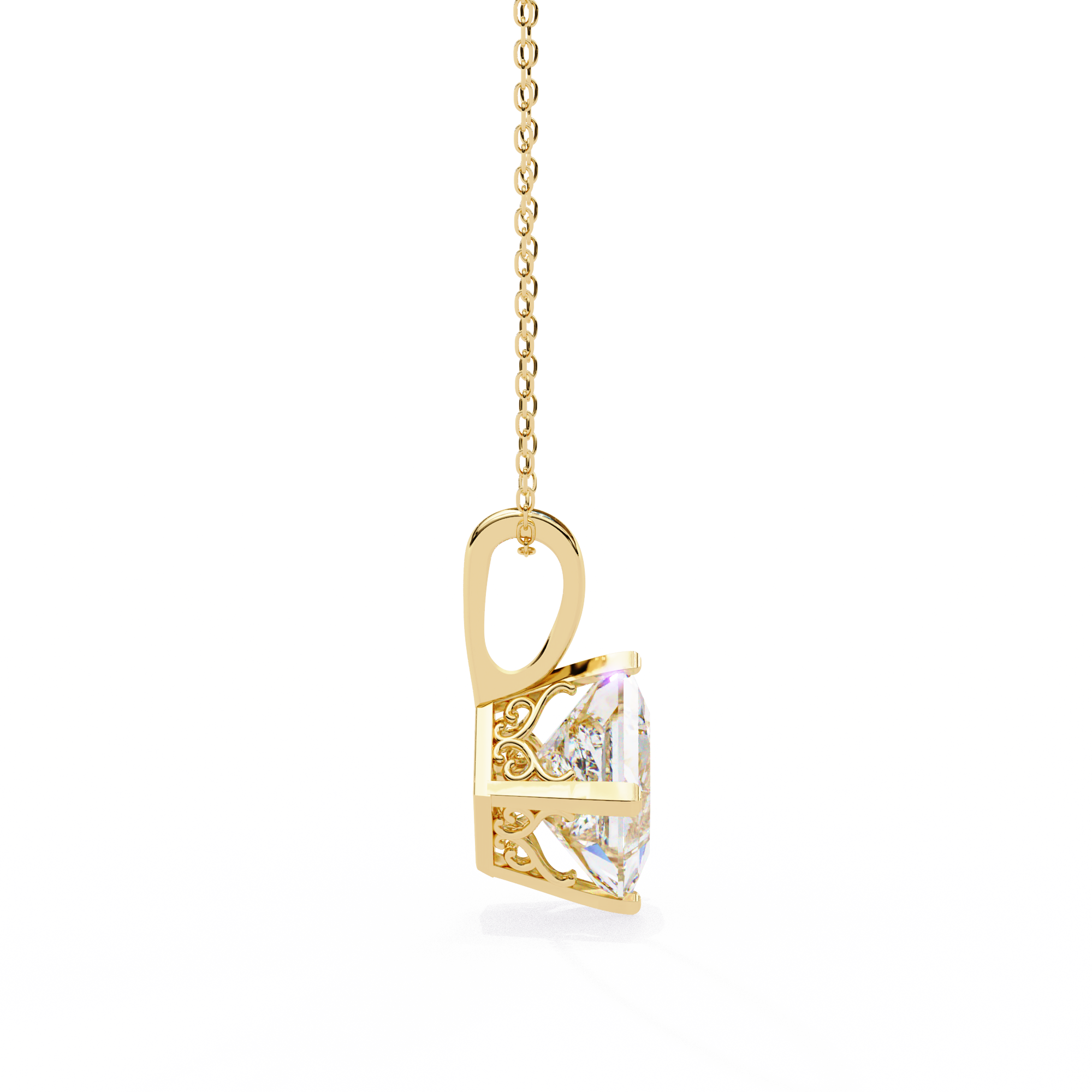 Petite Gold Star Pendant