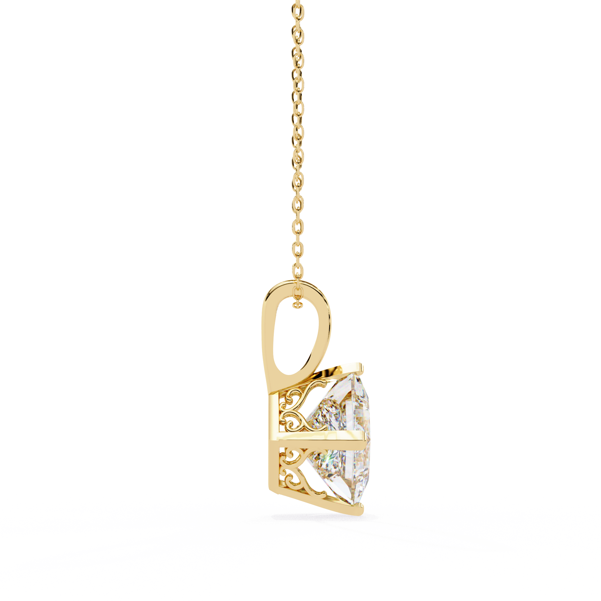 Petite Gold Star Pendant