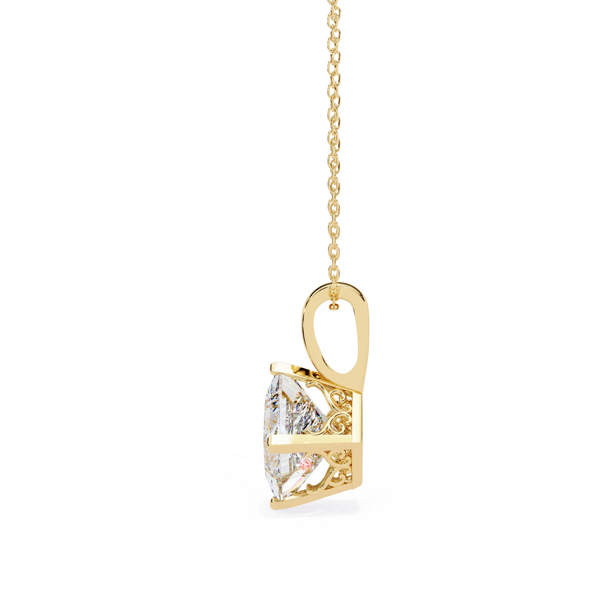 Petite Gold Star Pendant