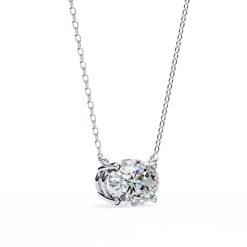 Pear Diamond Dangle Pendant