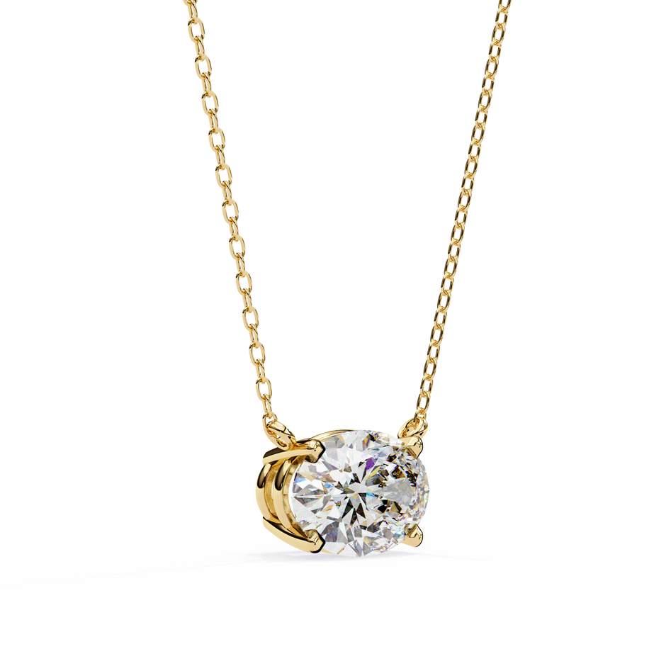 Pear Diamond Dangle Pendant