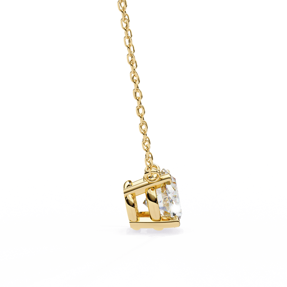 Pear Diamond Dangle Pendant