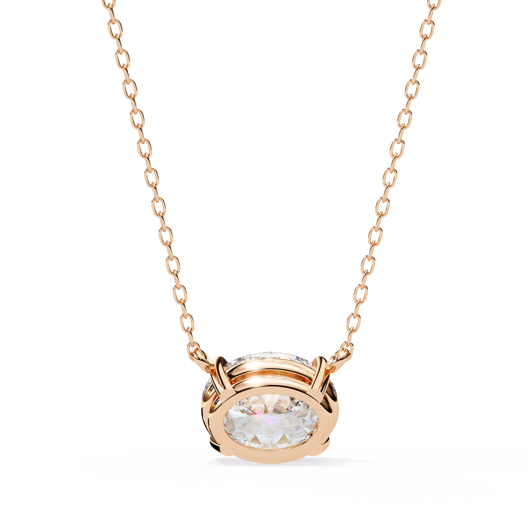 Pear Diamond Dangle Pendant