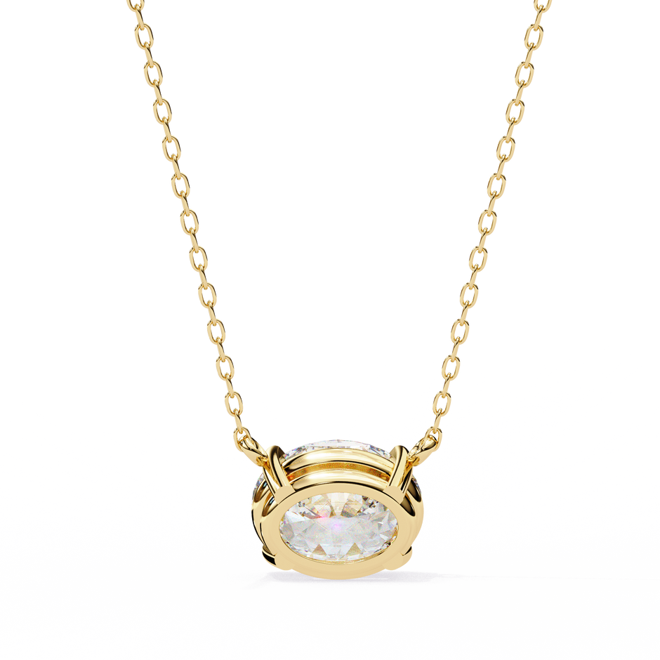 Pear Diamond Dangle Pendant