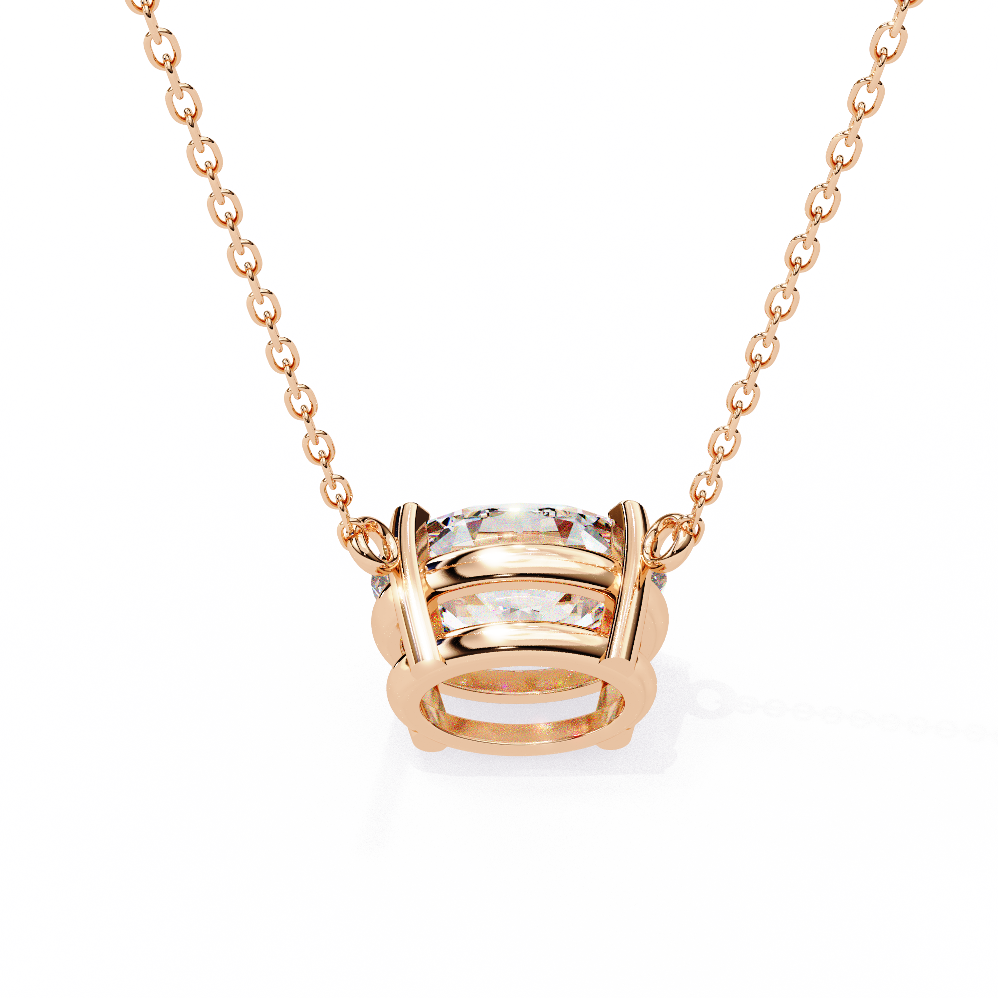 Pear Diamond Dangle Pendant