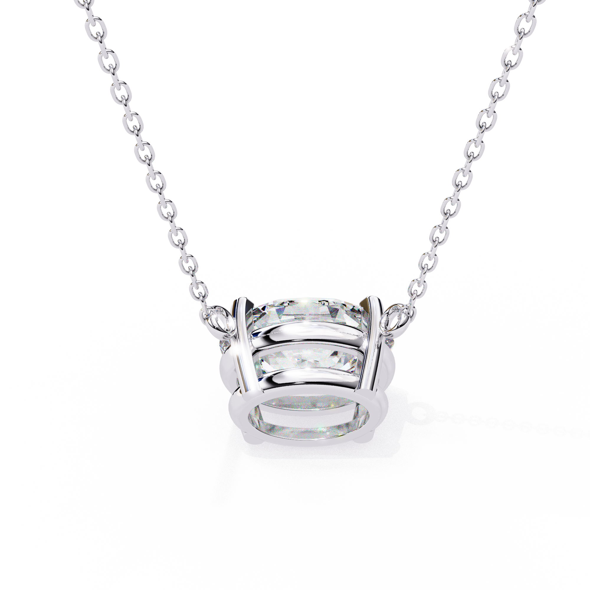 Pear Diamond Dangle Pendant