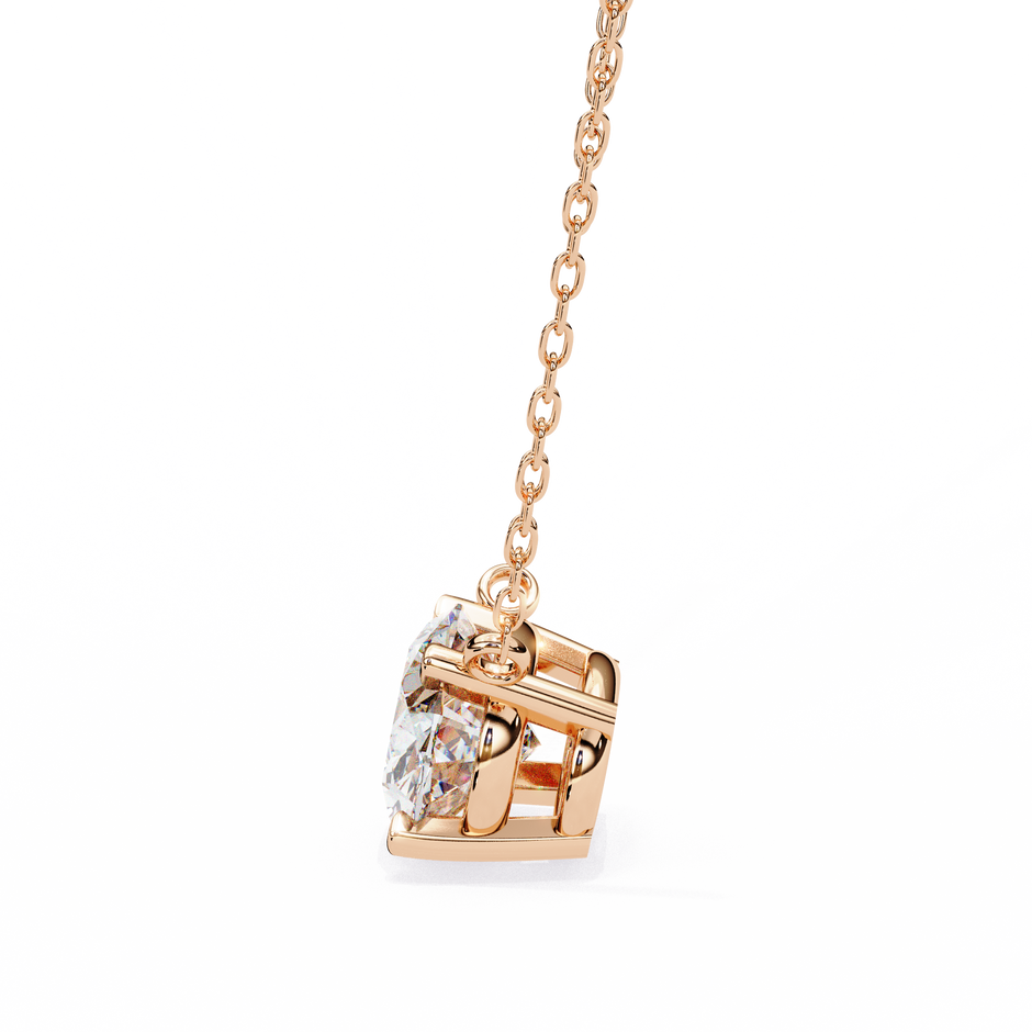 Pear Diamond Dangle Pendant