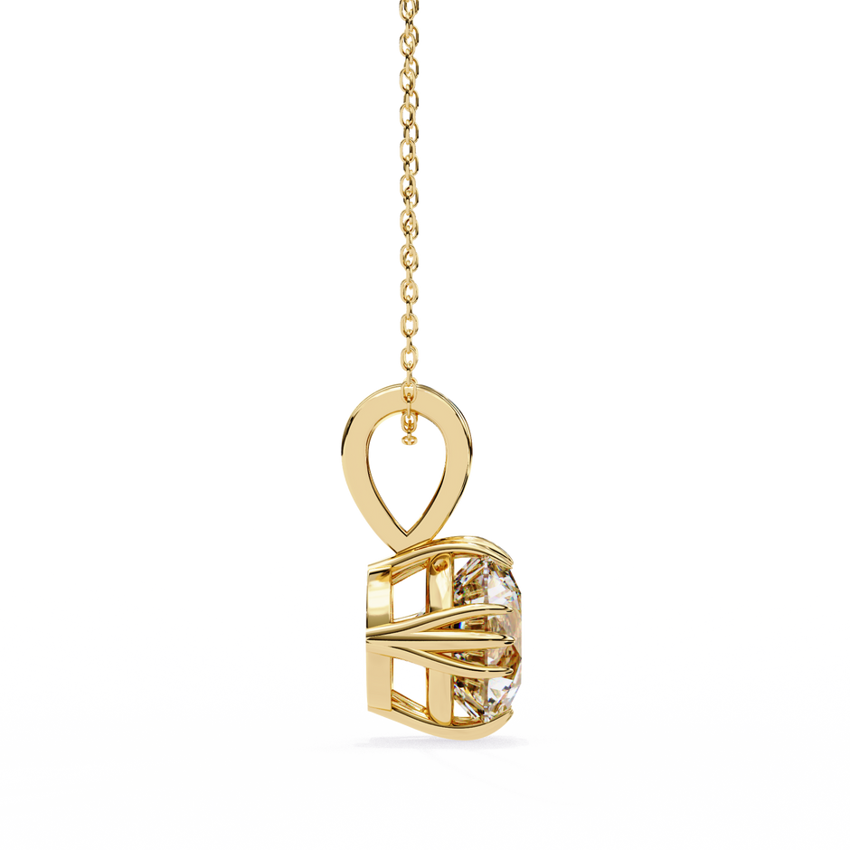 Classic Round Pavé Pendant