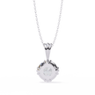 Classic Round Pavé Pendant