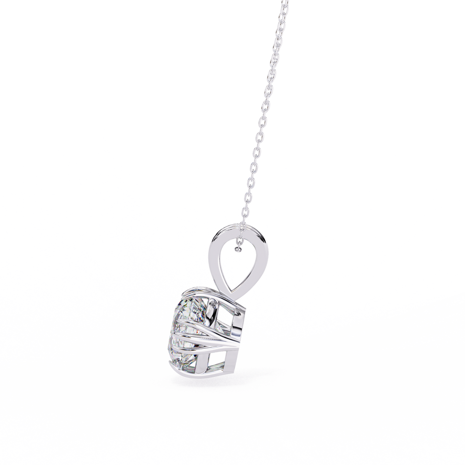 Classic Round Pavé Pendant