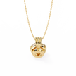 Classic Round Pavé Pendant