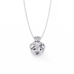 Classic Round Pavé Pendant
