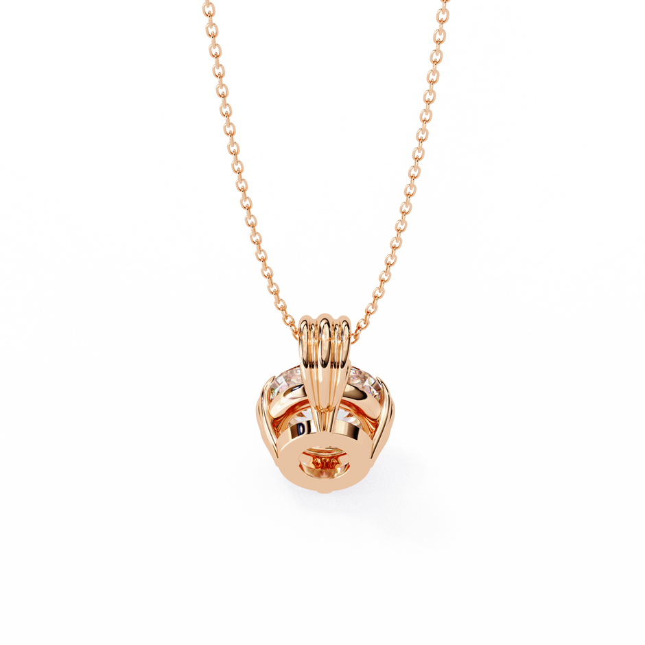 Classic Round Pavé Pendant
