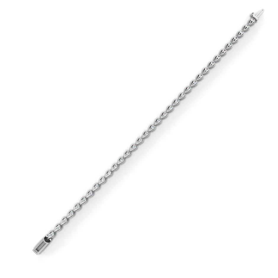 Prestige Diamond Tennis Bracelet in 10k–18k Gold