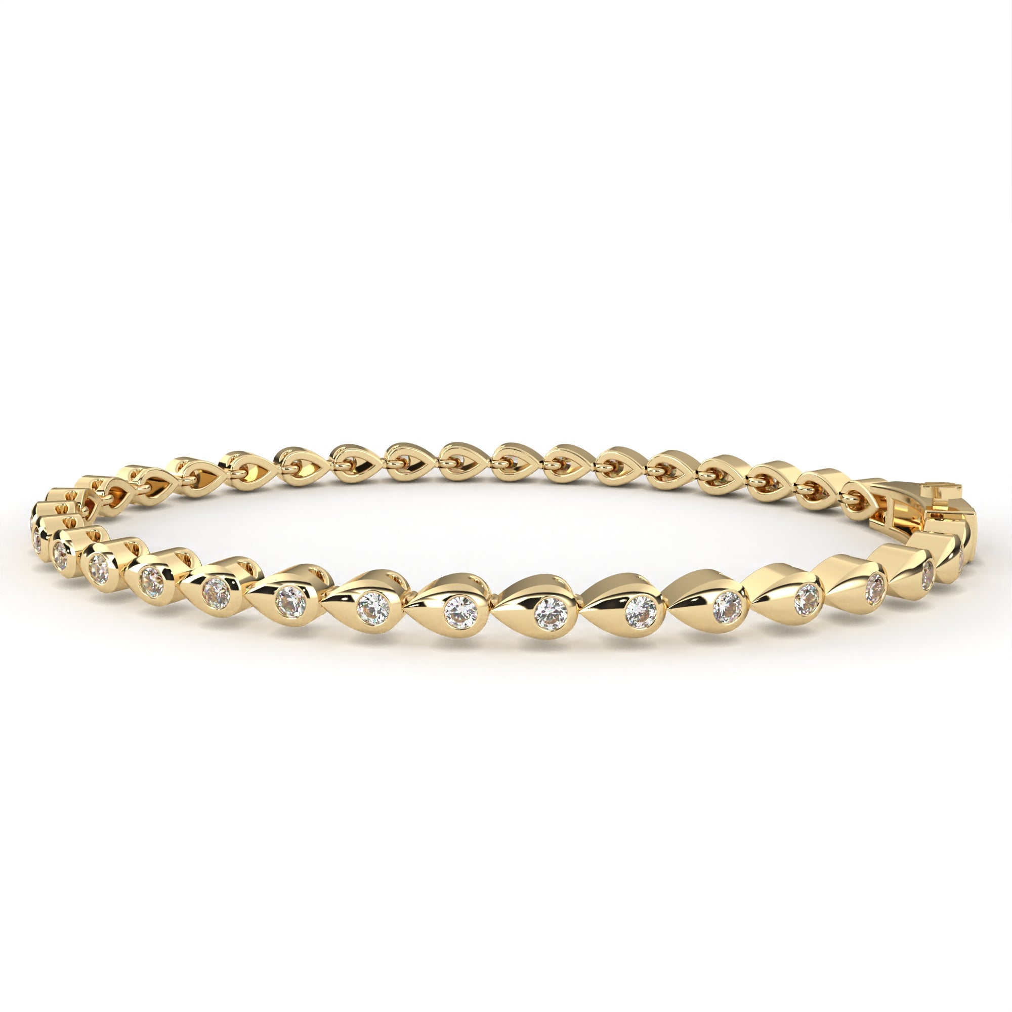 Prestige Diamond Tennis Bracelet in 10k–18k Gold