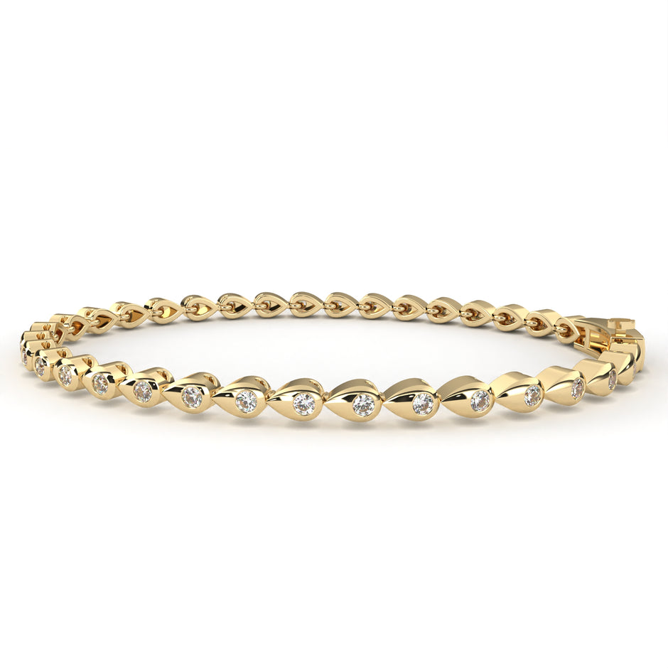 Prestige Diamond Tennis Bracelet in 10k–18k Gold