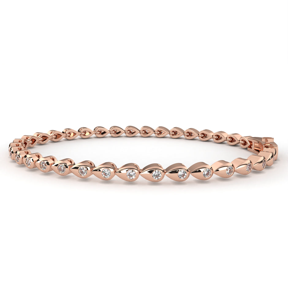Prestige Diamond Tennis Bracelet in 10k–18k Gold