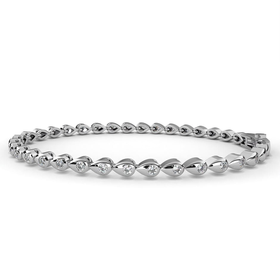 Prestige Diamond Tennis Bracelet in 10k–18k Gold