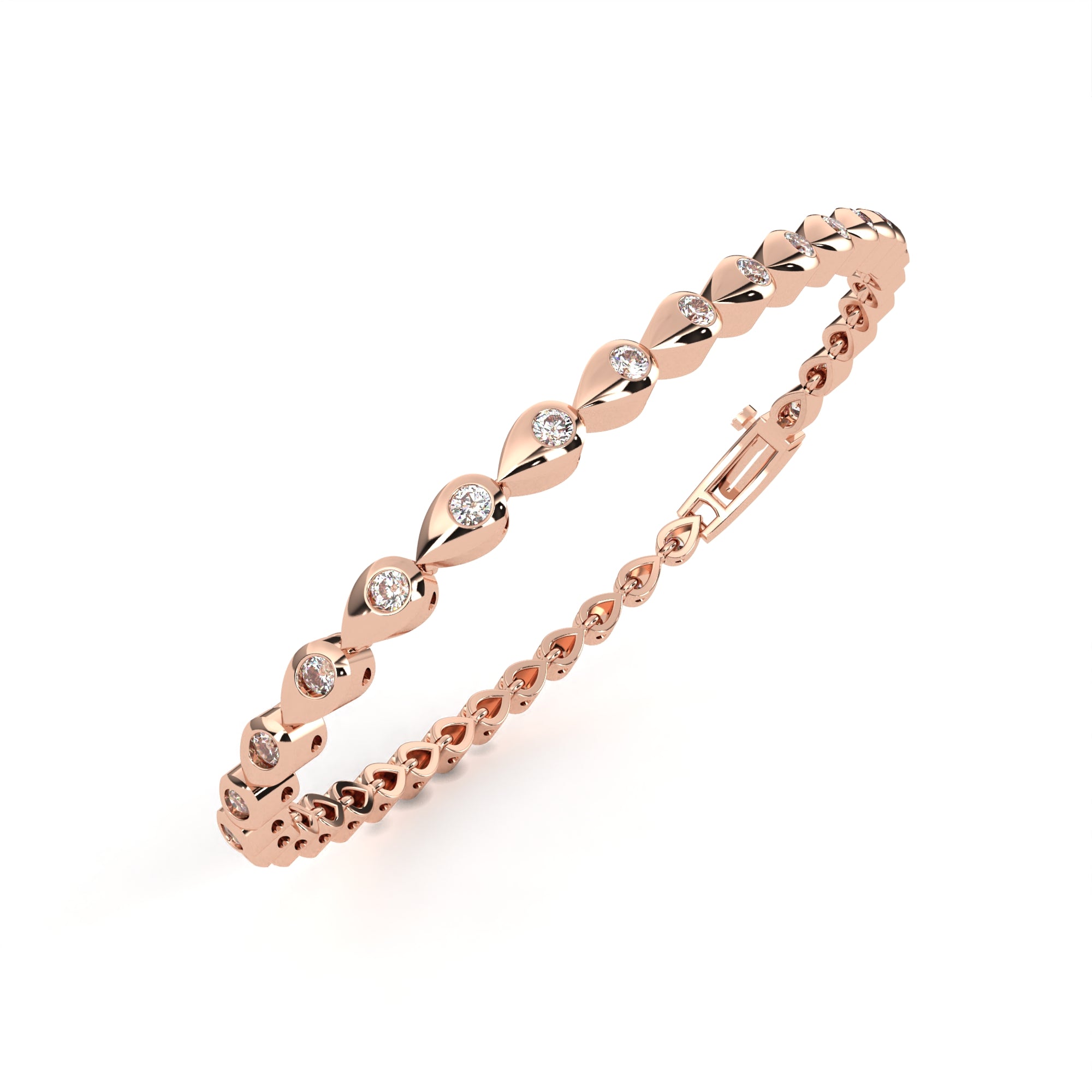 Prestige Diamond Tennis Bracelet in 10k–18k Gold