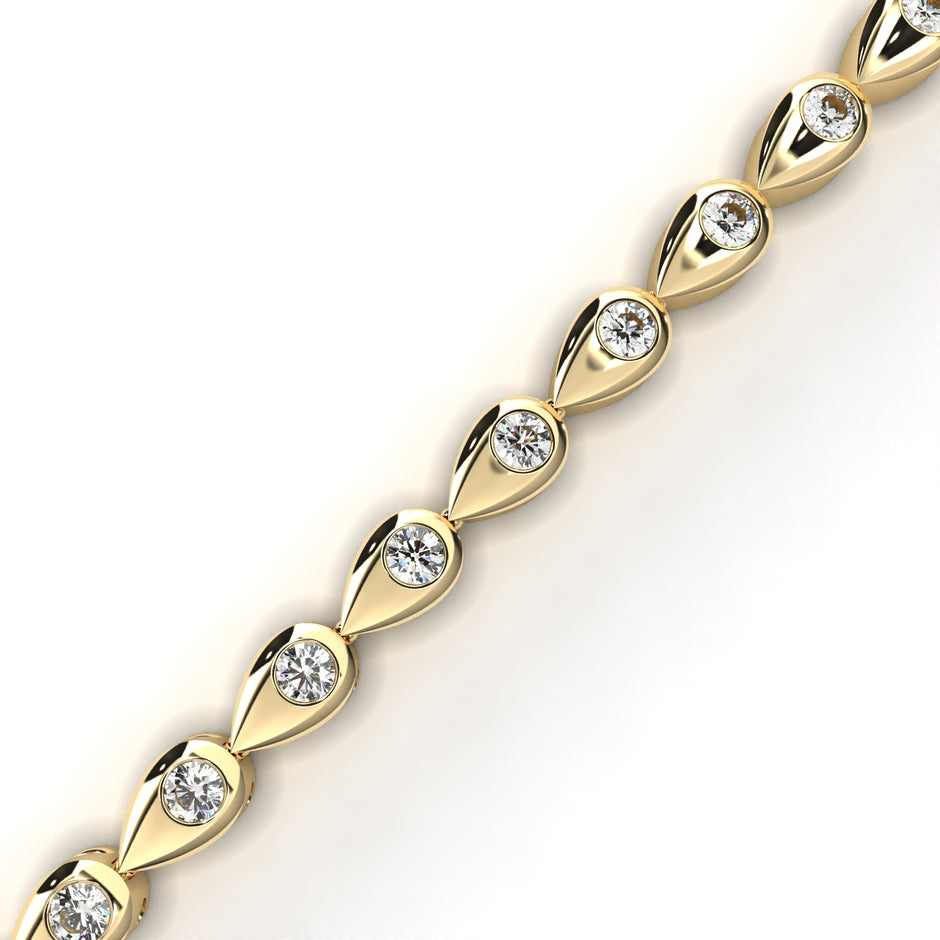 Prestige Diamond Tennis Bracelet in 10k–18k Gold