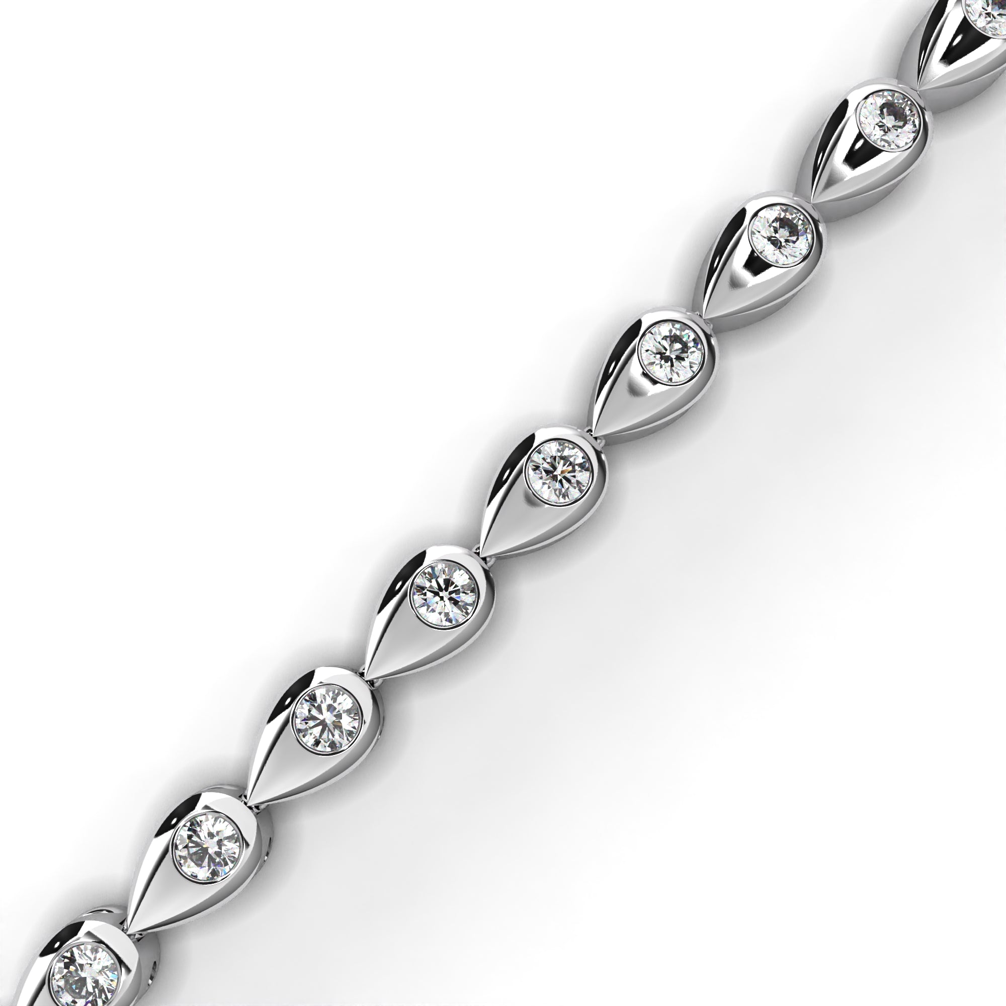 Prestige Diamond Tennis Bracelet in 10k–18k Gold