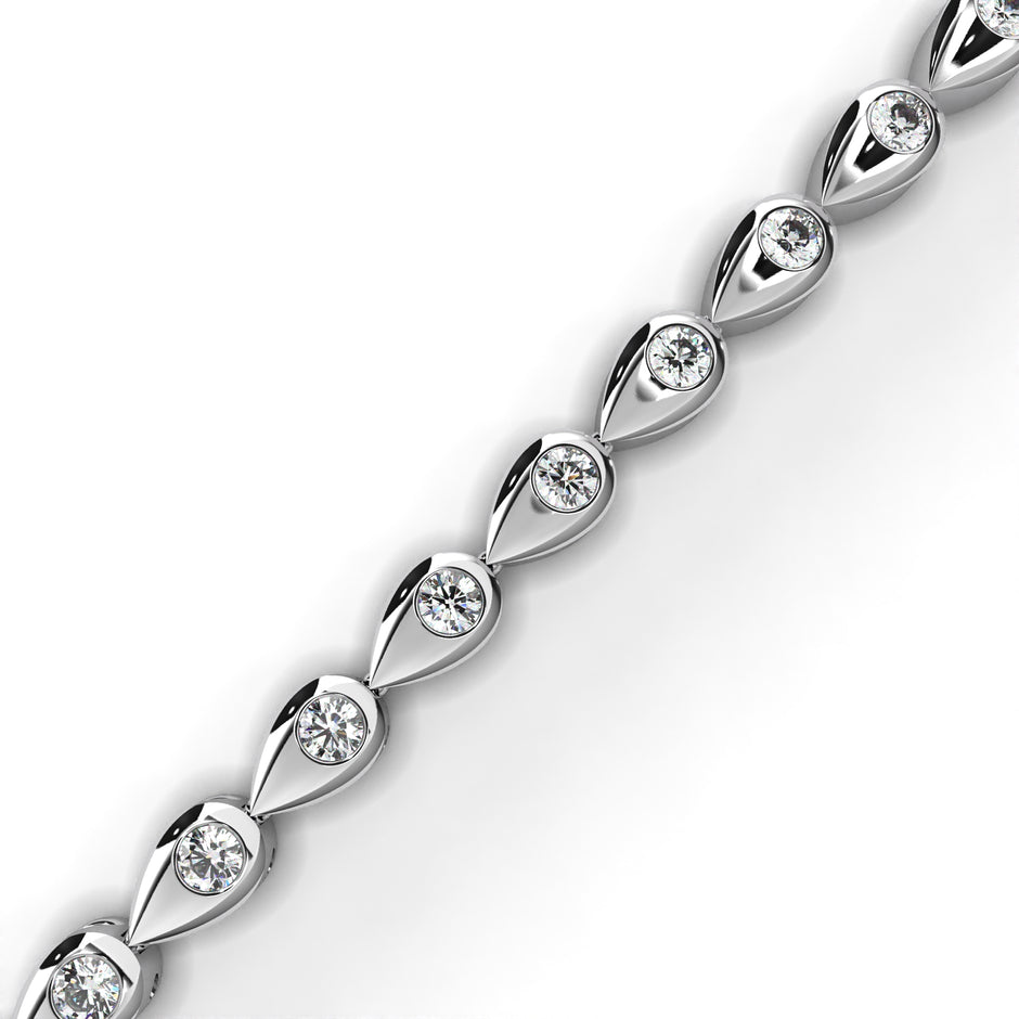 Prestige Diamond Tennis Bracelet in 10k–18k Gold
